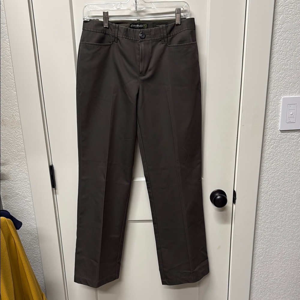 Eddie Bauer Dark Gray Dress Pants